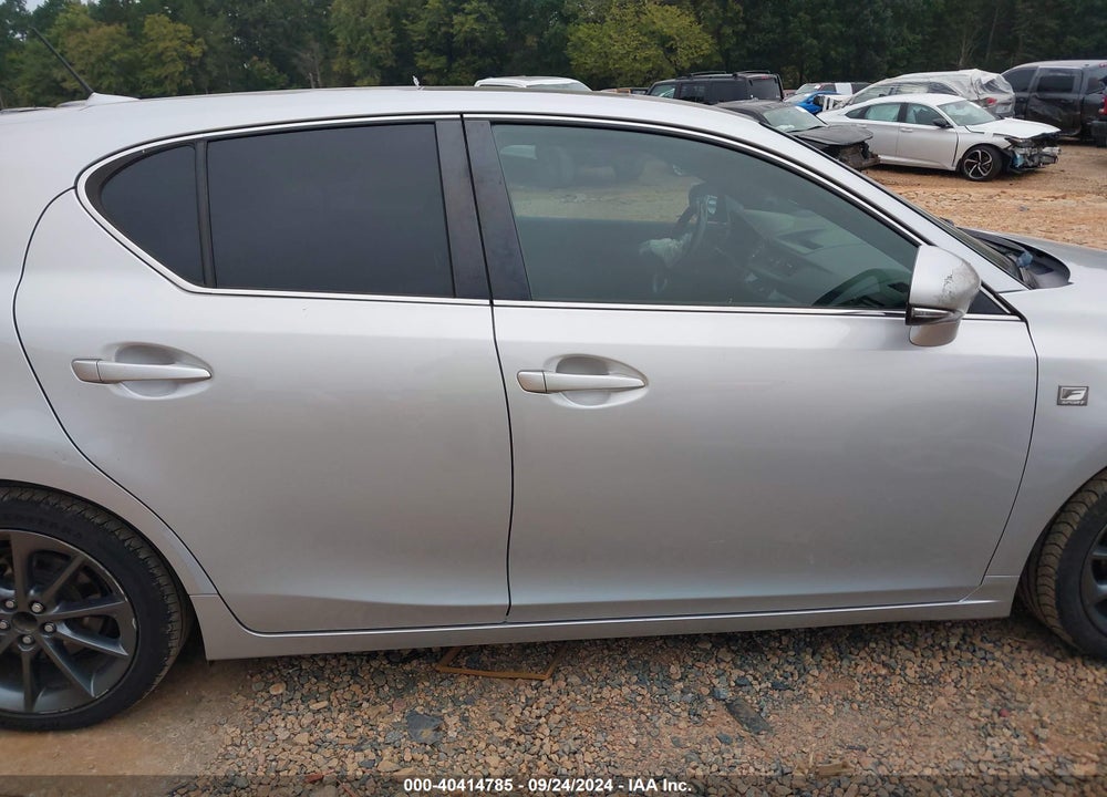 2012 LEXUS CT 200H PREMIUM VIN: JTHKD5BH0C2112222