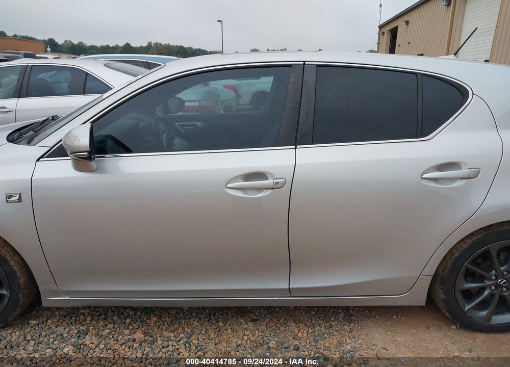2012 LEXUS CT 200H PREMIUM VIN: JTHKD5BH0C2112222