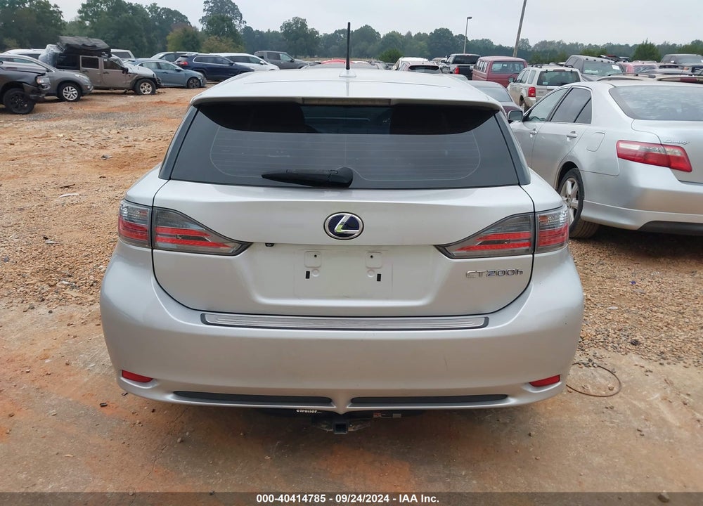 2012 LEXUS CT 200H PREMIUM VIN: JTHKD5BH0C2112222