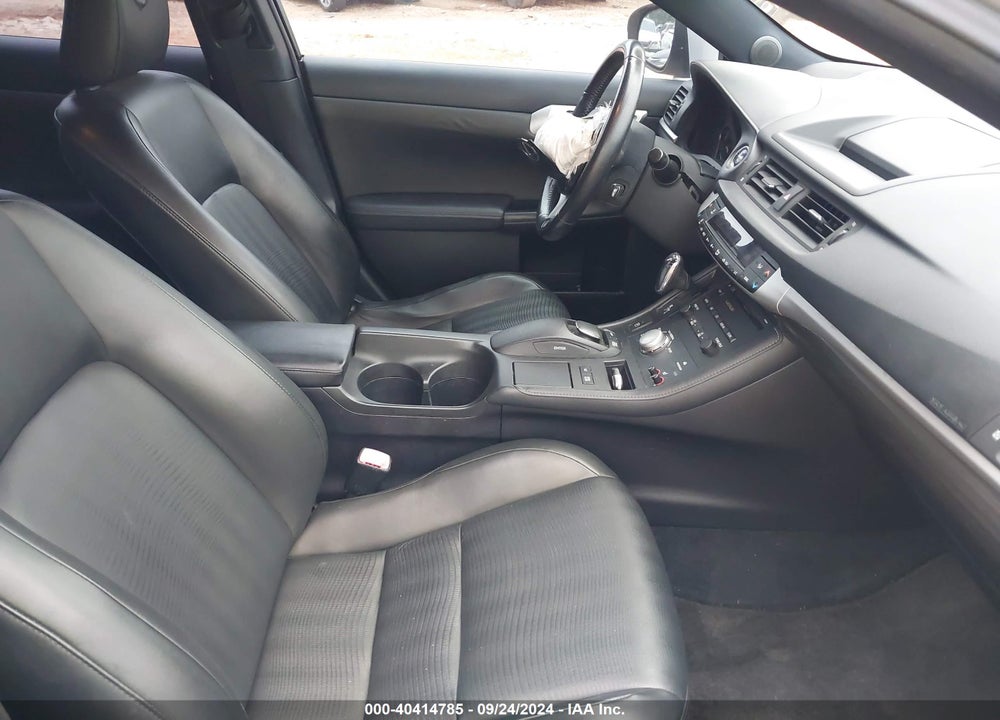 2012 LEXUS CT 200H PREMIUM VIN: JTHKD5BH0C2112222