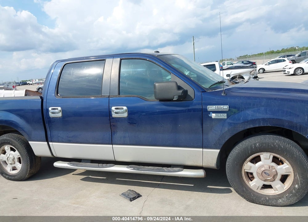 2008 FORD F-150 60TH ANNIVERSARY/FX2/XL/XLT VIN: 1FTRW12W98FA83059