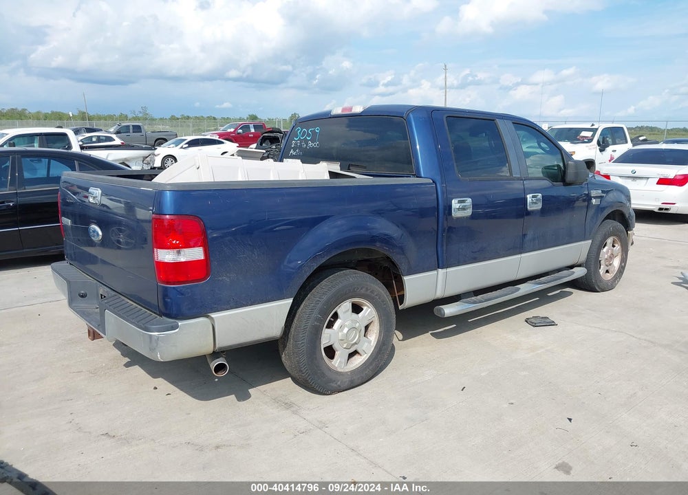 2008 FORD F-150 60TH ANNIVERSARY/FX2/XL/XLT VIN: 1FTRW12W98FA83059