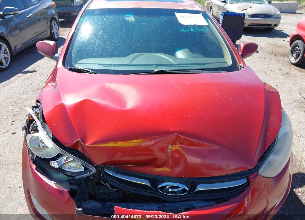 2013 HYUNDAI ELANTRA LIMITED VIN: 5NPDH4AE7DH224340