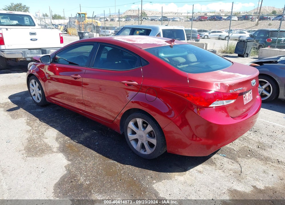 2013 HYUNDAI ELANTRA LIMITED VIN: 5NPDH4AE7DH224340