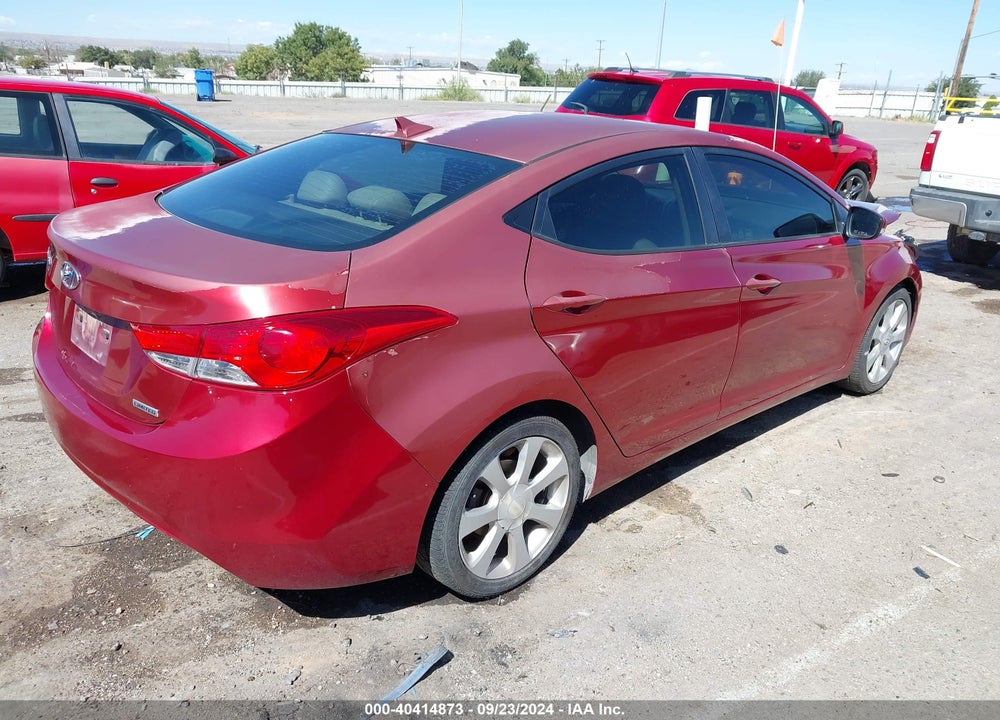 2013 HYUNDAI ELANTRA LIMITED VIN: 5NPDH4AE7DH224340