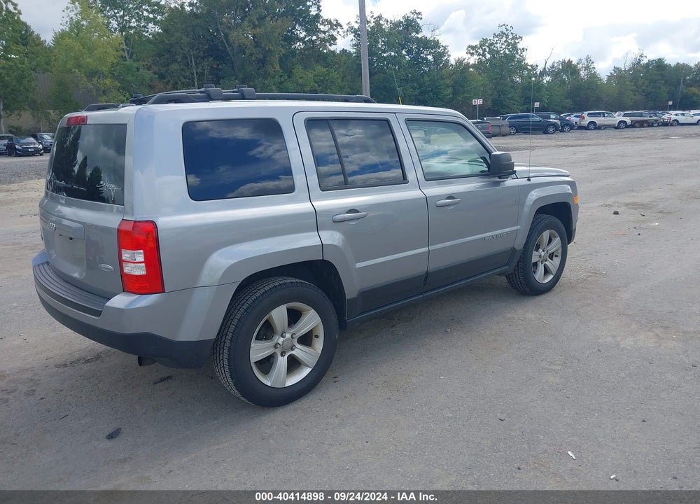 2014 JEEP PATRIOT LATITUDE VIN: 1C4NJRFBXED858544