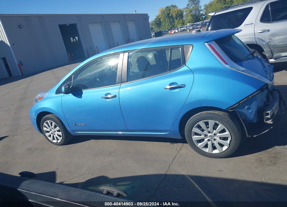 2013 NISSAN LEAF S VIN: 1N4AZ0CP0DC417759