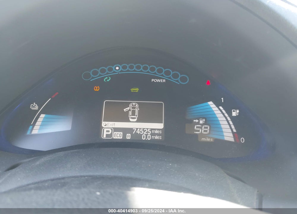 2013 NISSAN LEAF S VIN: 1N4AZ0CP0DC417759