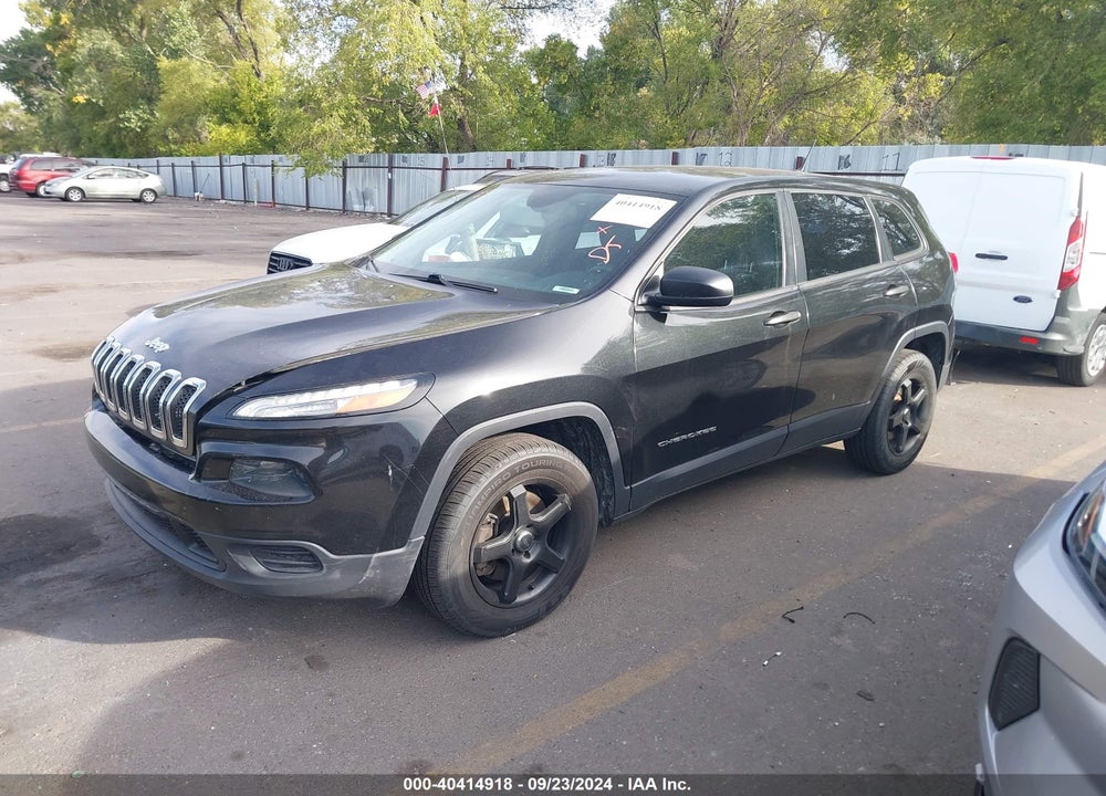 2014 JEEP CHEROKEE SPORT VIN: 1C4PJMABXEW206384
