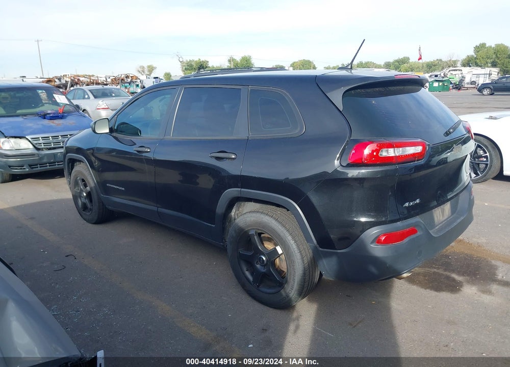 2014 JEEP CHEROKEE SPORT VIN: 1C4PJMABXEW206384