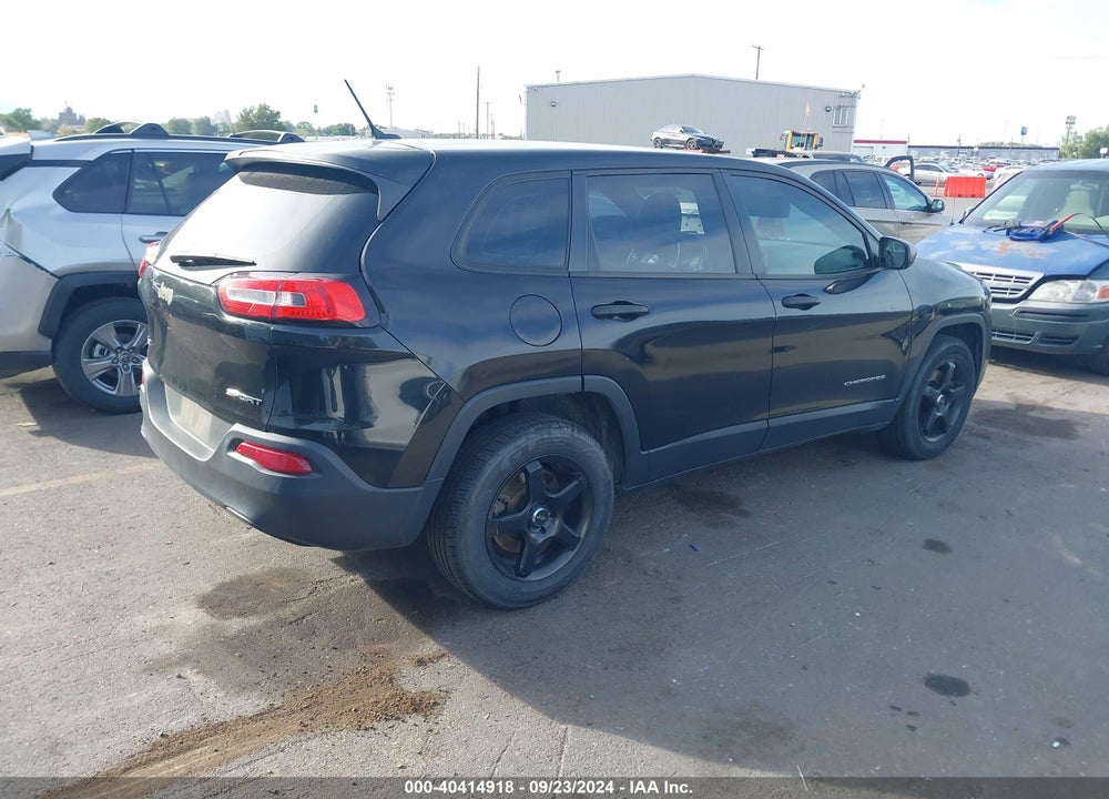 2014 JEEP CHEROKEE SPORT VIN: 1C4PJMABXEW206384