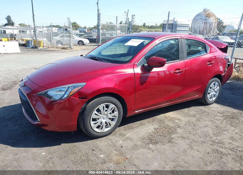 2019 TOYOTA YARIS L VIN: 3MYDLBYV5KY526431