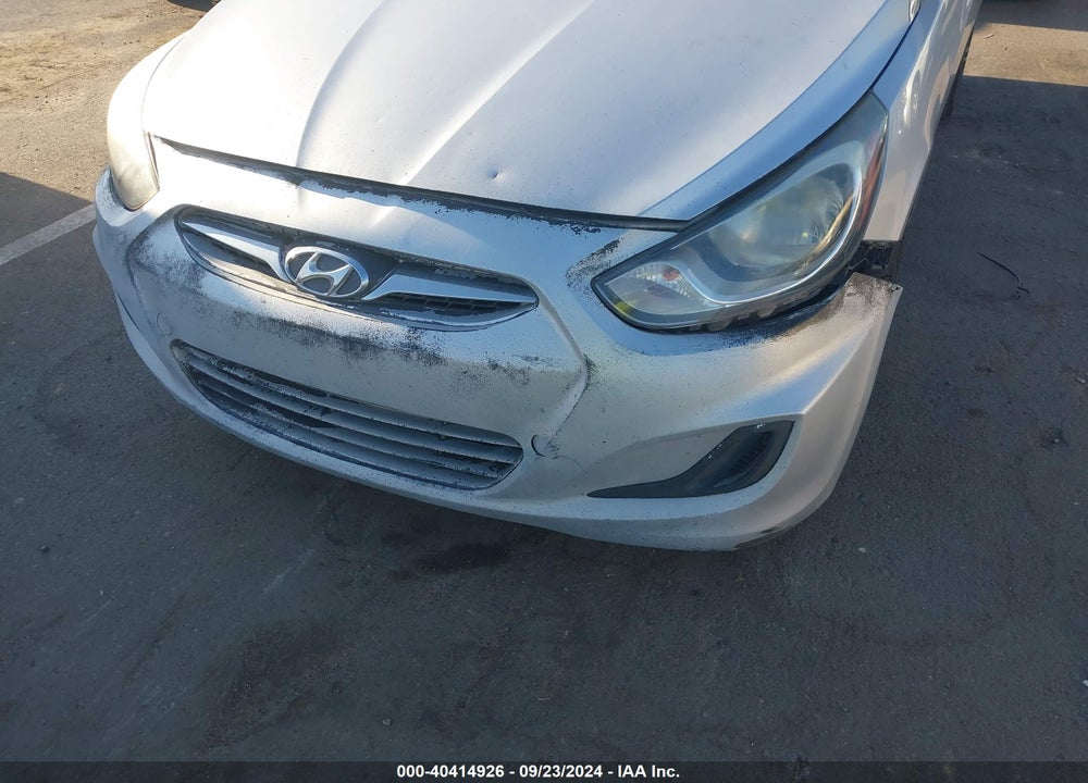 2013 HYUNDAI ACCENT GLS VIN: KMHCT4AEXDU387530