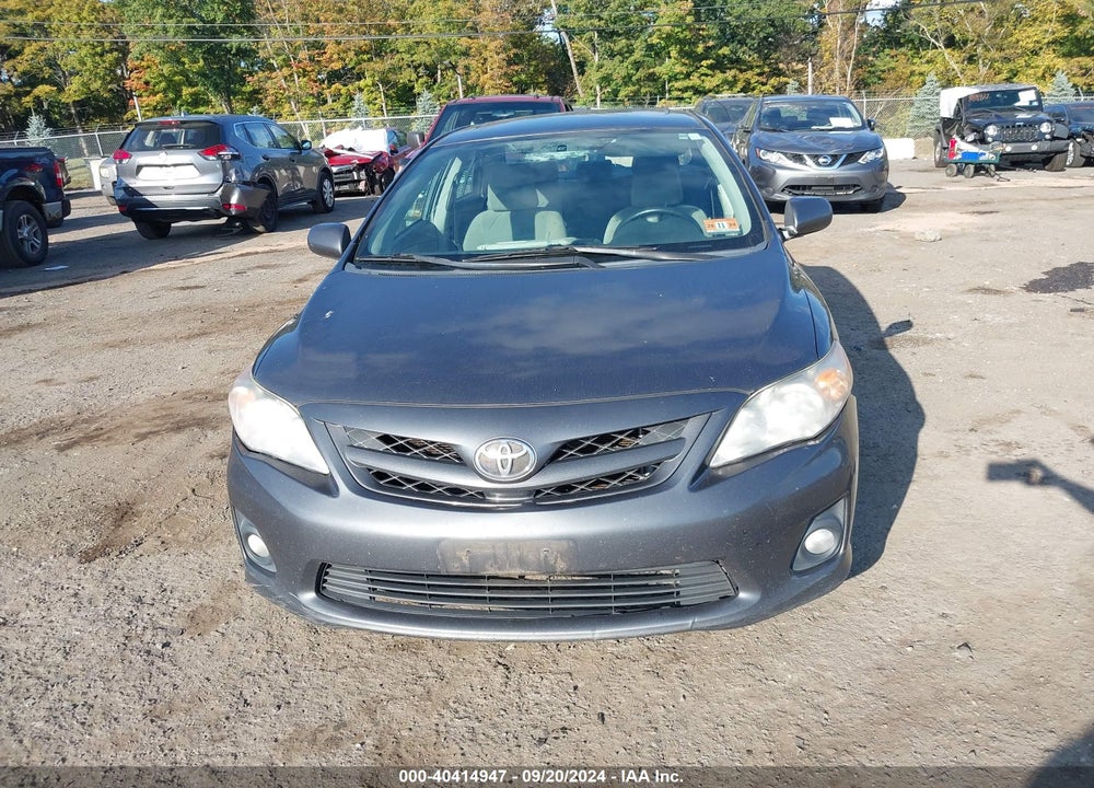2011 TOYOTA COROLLA LE VIN: 2T1BU4EEXBC721105