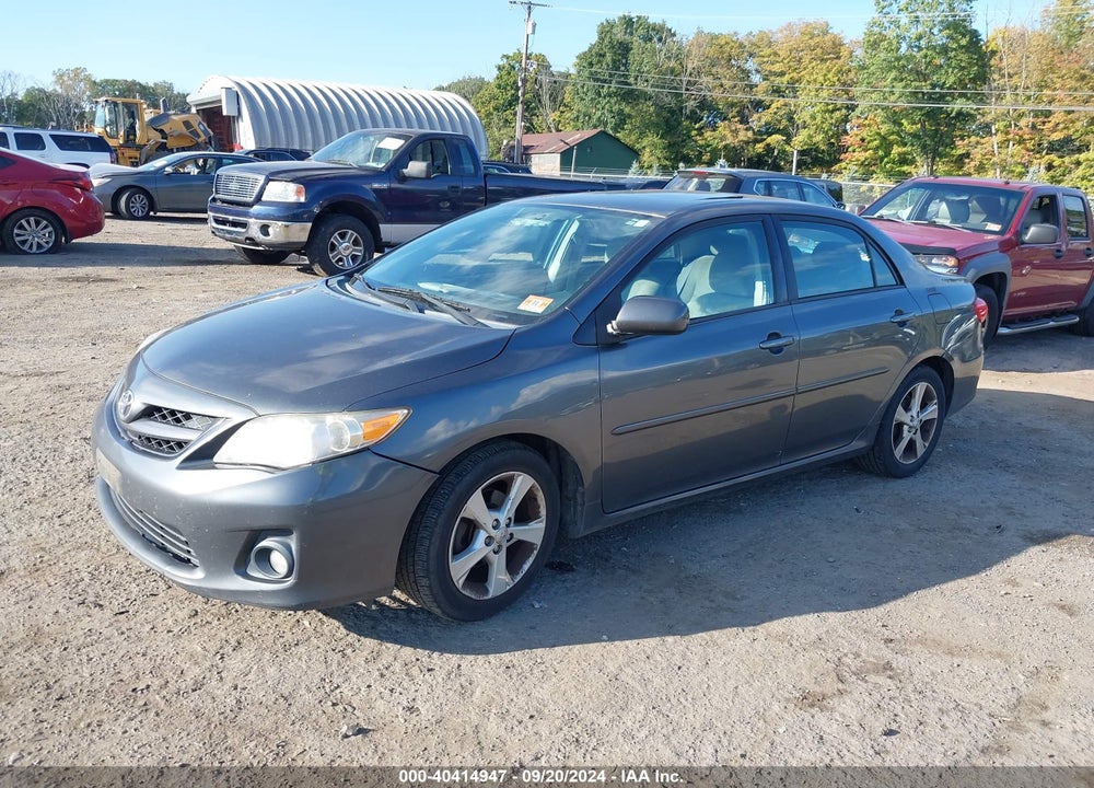 2011 TOYOTA COROLLA LE VIN: 2T1BU4EEXBC721105