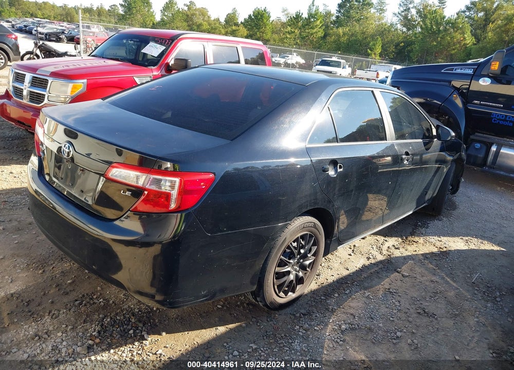 2013 TOYOTA CAMRY LE VIN: 4T1BF1FK5DU213736