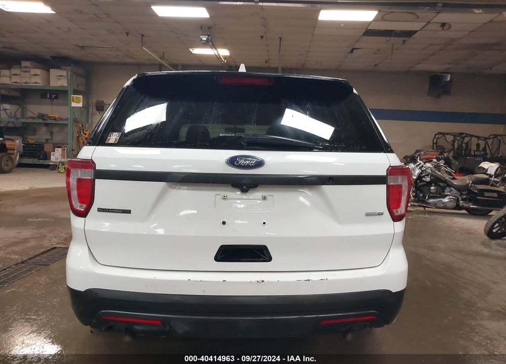 2016 FORD UTILITY POLICE INTERCEPTOR VIN: 1FM5K8AR6GGD15913