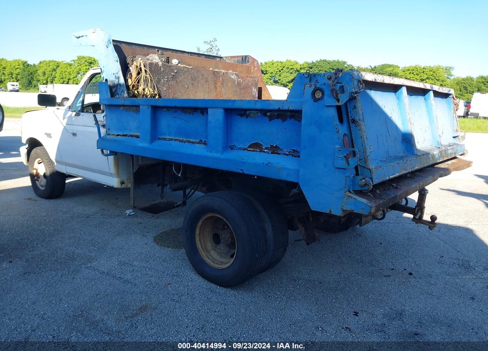 1996 FORD F350 VIN: 2FDJF37H6TCA21508