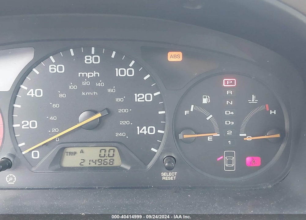 1998 HONDA ACCORD LX V6 VIN: 1HGCG164XWA016526