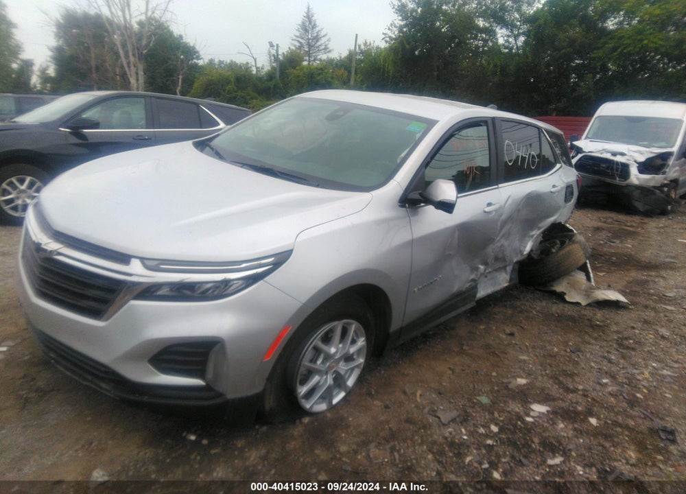 2022 CHEVROLET EQUINOX AWD LT VIN: 3GNAXUEV5NL120440