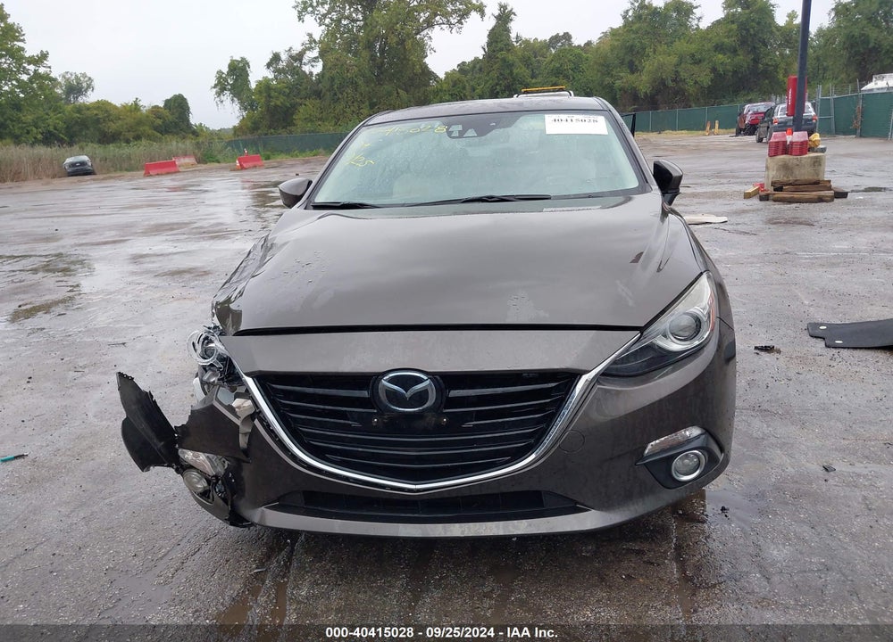 2016 MAZDA 3 S GRAND TOURING VIN: JM1BM1N34G1354498