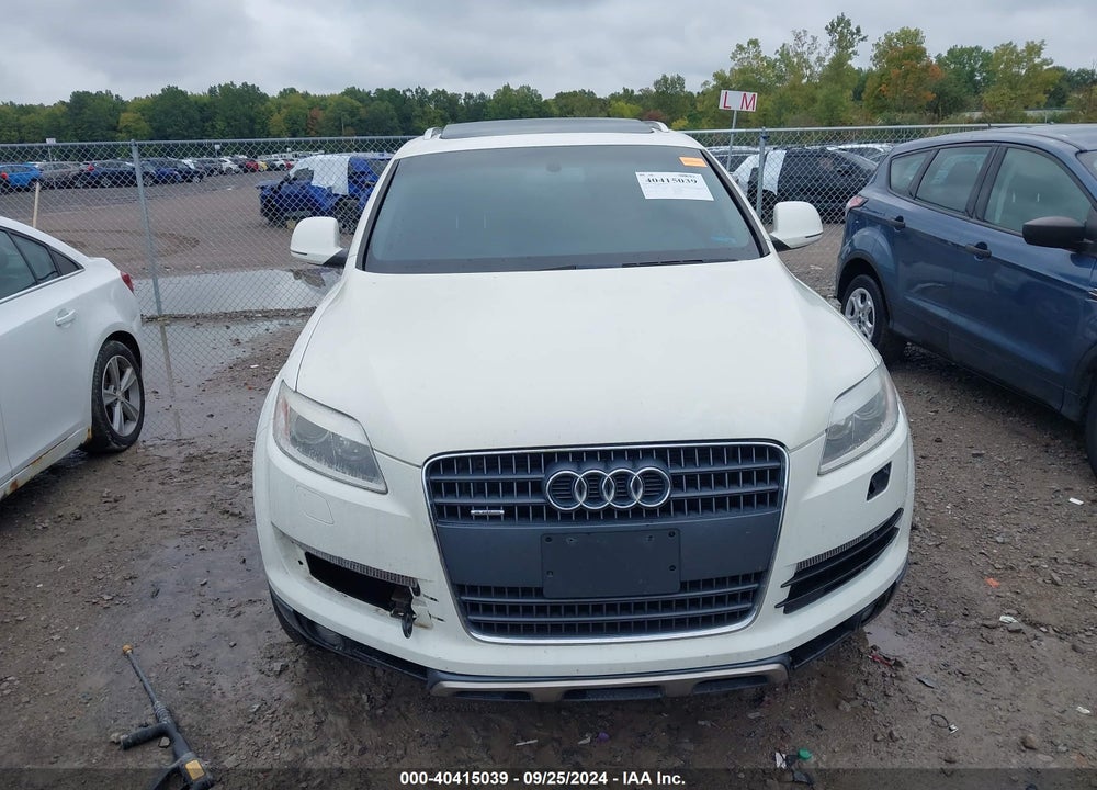 2007 AUDI Q7 3.6 PREMIUM VIN: WA1BY74L47D070659