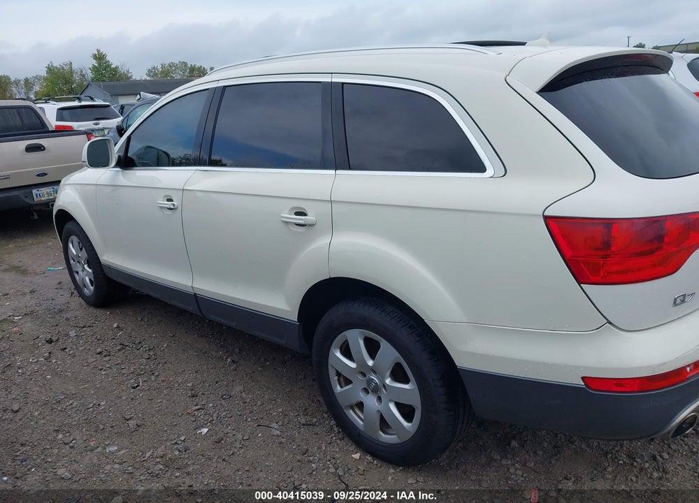 2007 AUDI Q7 3.6 PREMIUM VIN: WA1BY74L47D070659