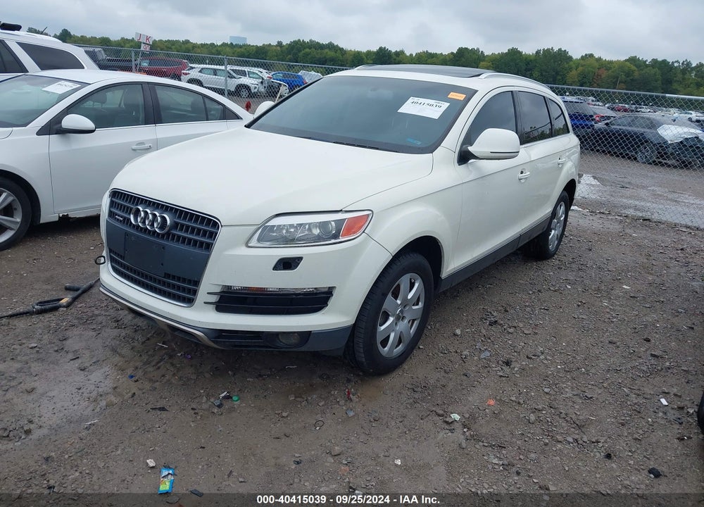 2007 AUDI Q7 3.6 PREMIUM VIN: WA1BY74L47D070659