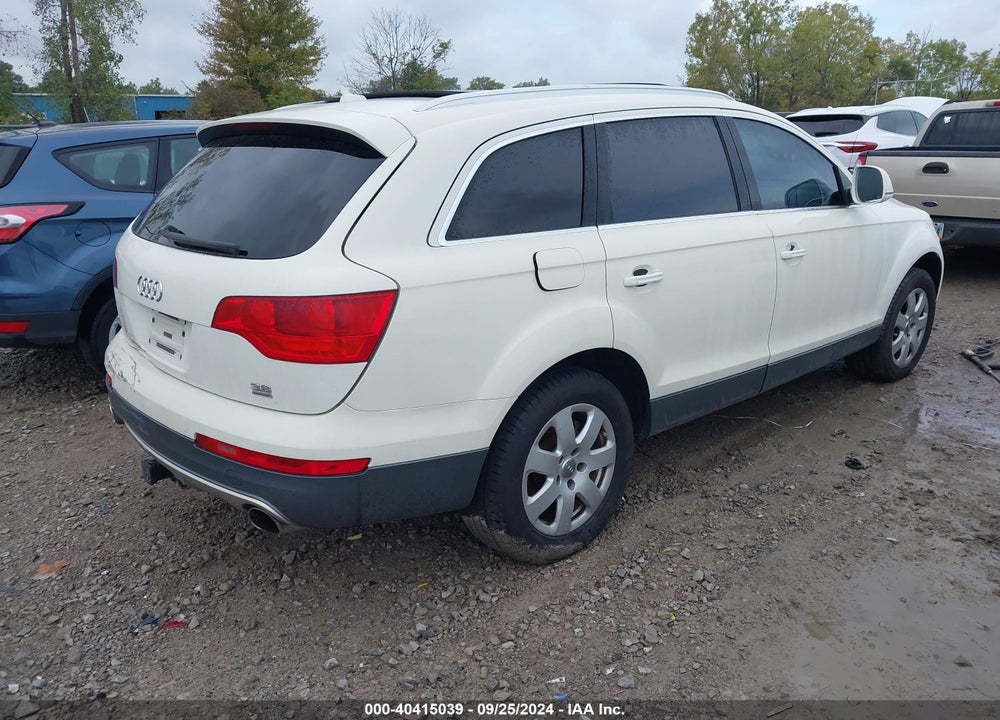 2007 AUDI Q7 3.6 PREMIUM VIN: WA1BY74L47D070659
