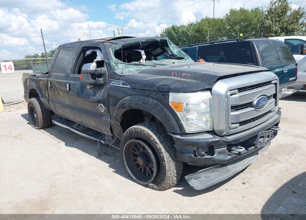 2015 FORD F-250 LARIAT VIN: 1FT7W2BT4FED52302