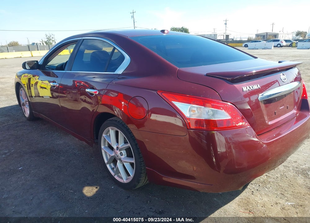 2009 NISSAN MAXIMA 3.5 SV VIN: 1N4AA51E89C821888