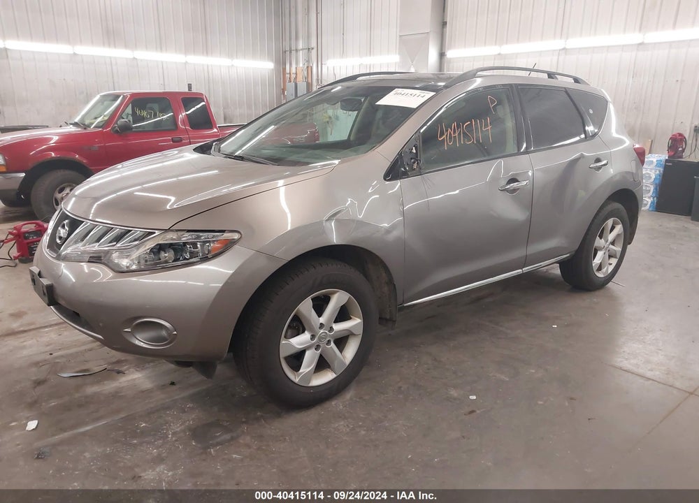 2010 NISSAN MURANO SL VIN: JN8AZ1MW3AW136849