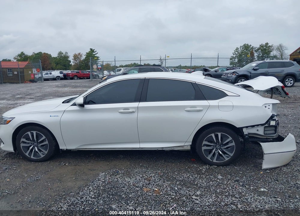 2021 HONDA ACCORD HYBRID EX-L VIN: 1HGCV3F5XMA013715