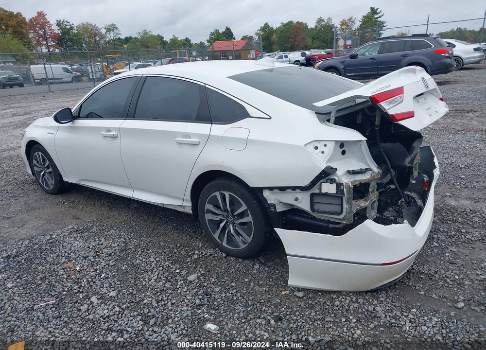 2021 HONDA ACCORD HYBRID EX-L VIN: 1HGCV3F5XMA013715