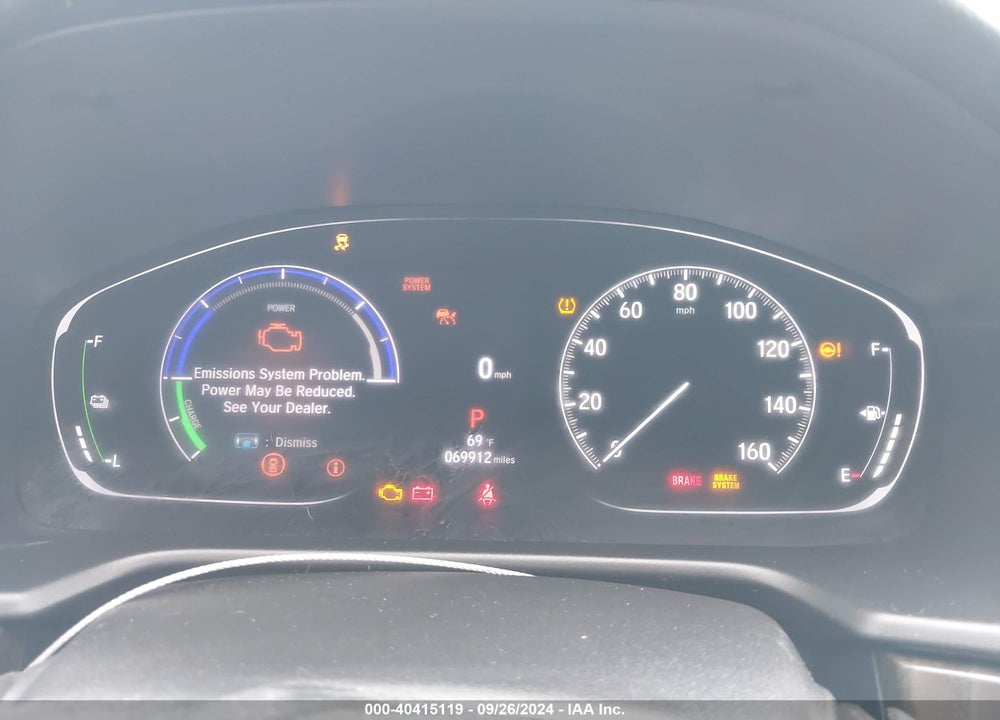2021 HONDA ACCORD HYBRID EX-L VIN: 1HGCV3F5XMA013715