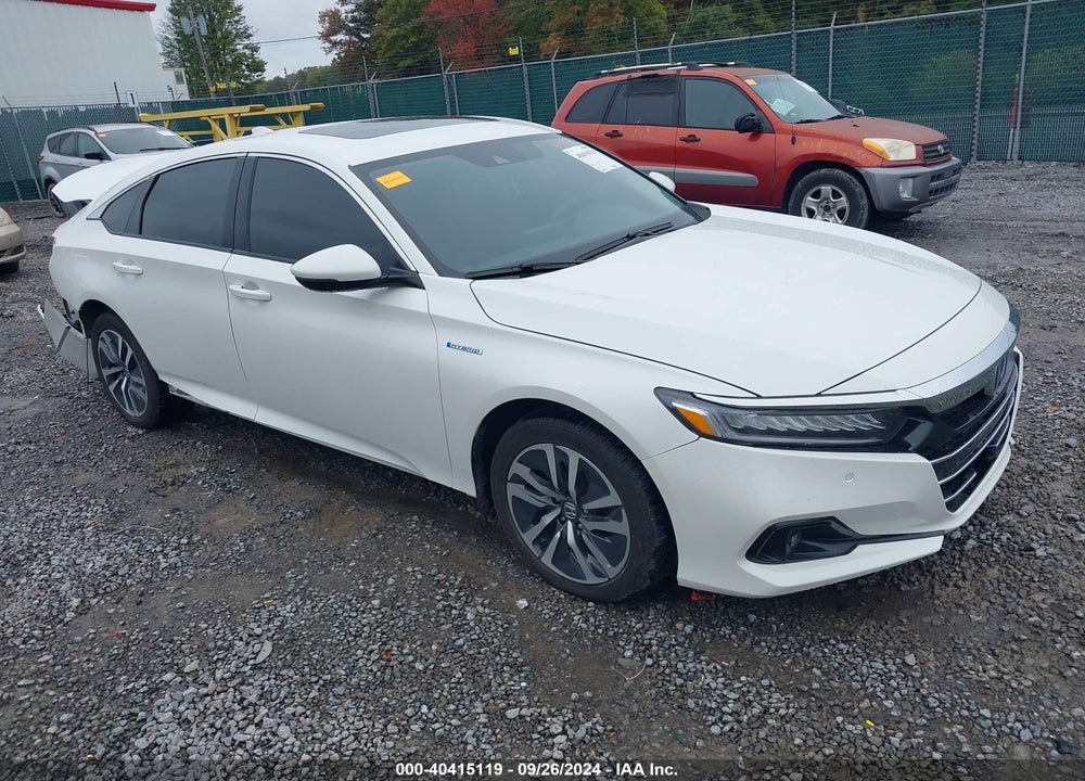 2021 HONDA ACCORD HYBRID EX-L VIN: 1HGCV3F5XMA013715