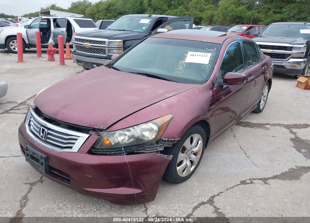 2008 HONDA ACCORD 2.4 EX-L VIN: JHMCP268X8C067456