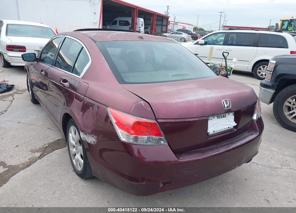 2008 HONDA ACCORD 2.4 EX-L VIN: JHMCP268X8C067456