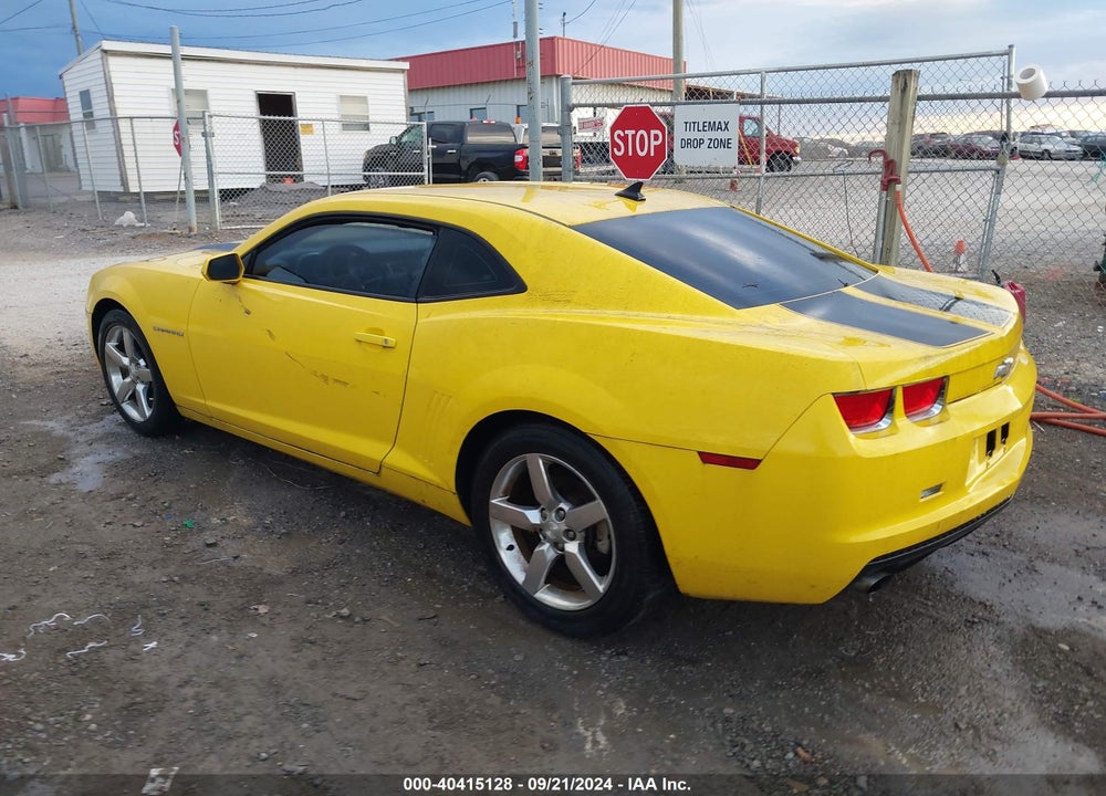 2011 CHEVROLET CAMARO 1LT VIN: 2G1FB1ED0B9157129