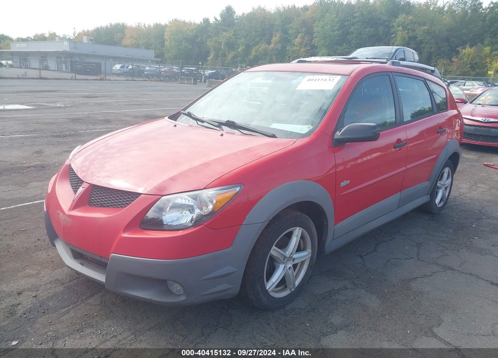 2003 PONTIAC VIBE VIN: 5Y2SL62843Z433844