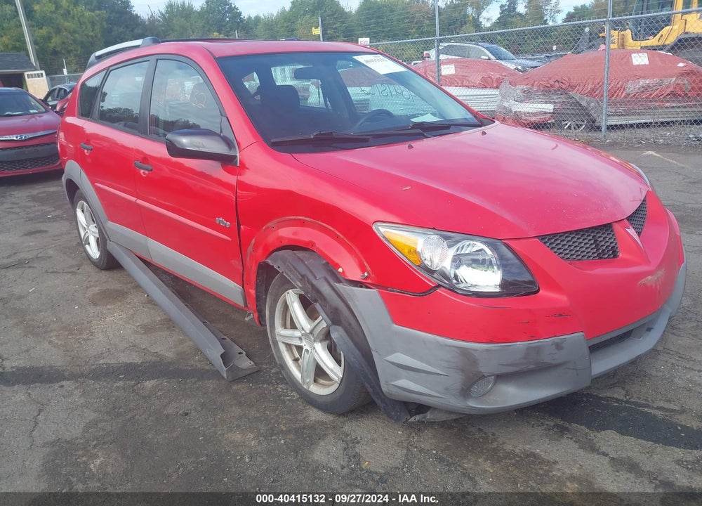 2003 PONTIAC VIBE VIN: 5Y2SL62843Z433844
