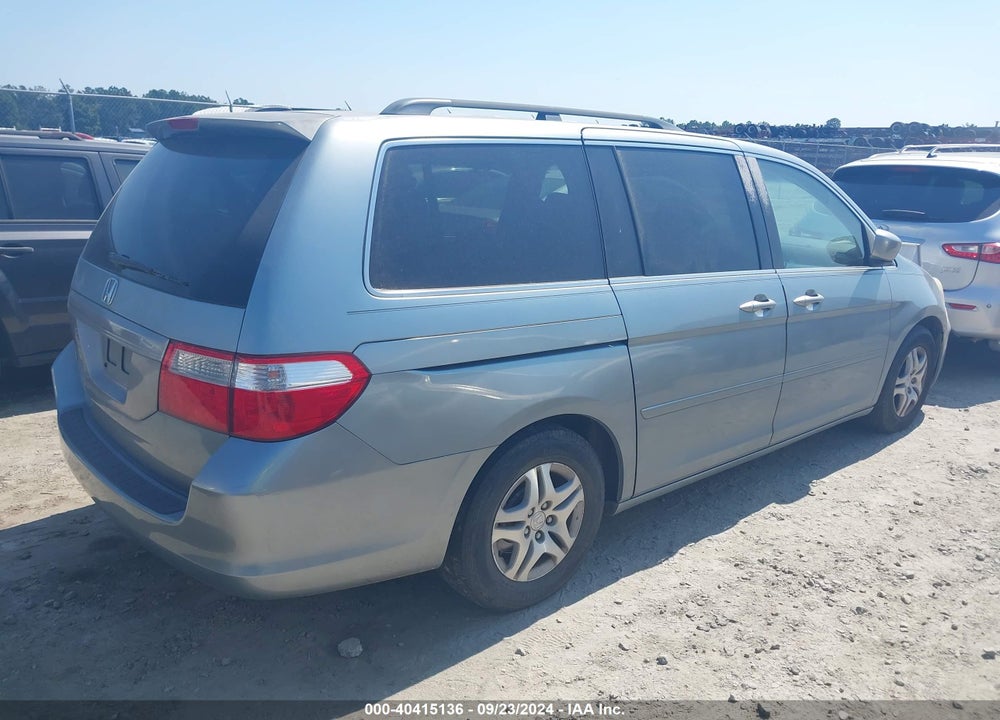 2007 HONDA ODYSSEY EX VIN: 5FNRL38417B050456