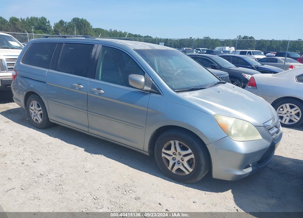 2007 HONDA ODYSSEY EX VIN: 5FNRL38417B050456