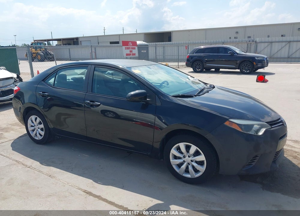 2015 TOYOTA COROLLA LE VIN: 5YFBURHE0FP337588