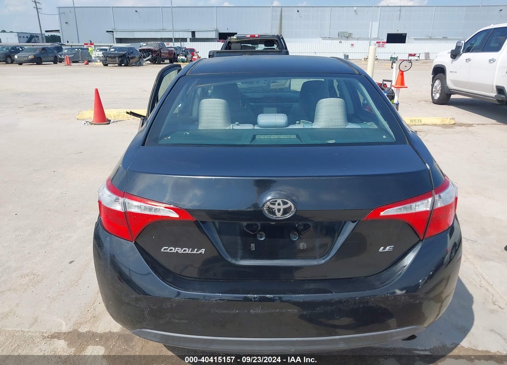 2015 TOYOTA COROLLA LE VIN: 5YFBURHE0FP337588