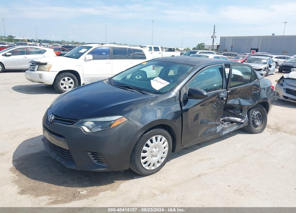 2015 TOYOTA COROLLA LE VIN: 5YFBURHE0FP337588