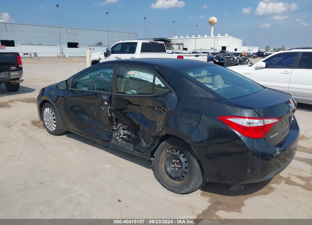 2015 TOYOTA COROLLA LE VIN: 5YFBURHE0FP337588