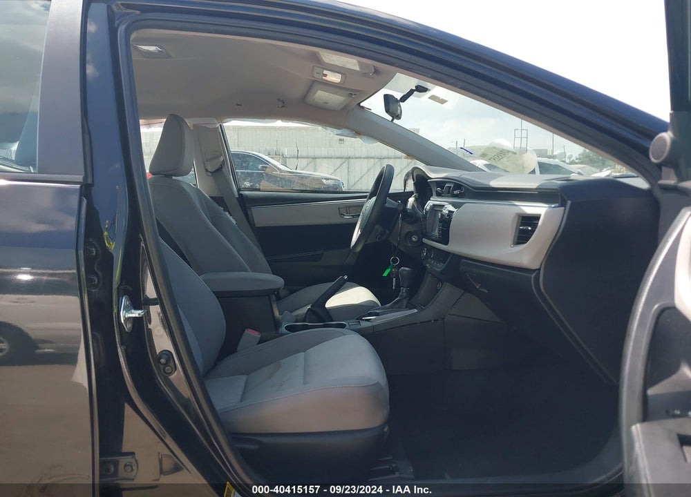 2015 TOYOTA COROLLA LE VIN: 5YFBURHE0FP337588