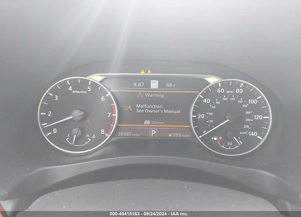 2023 NISSAN ALTIMA SV FWD VIN: 1N4BL4DV1PN393314