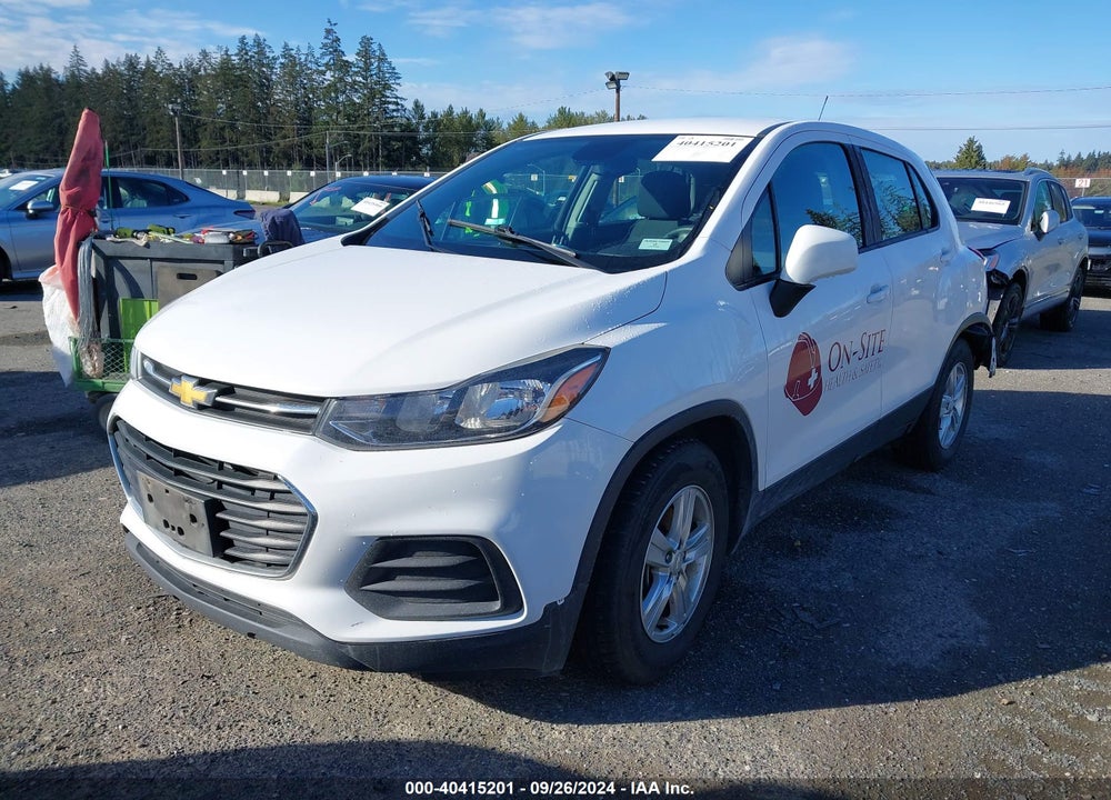 2019 CHEVROLET TRAX LS VIN: 3GNCJKSB7KL303312